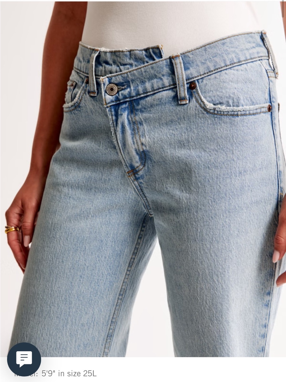 Abercrombie & Fitch Women's
Low Rise Baggy Jean